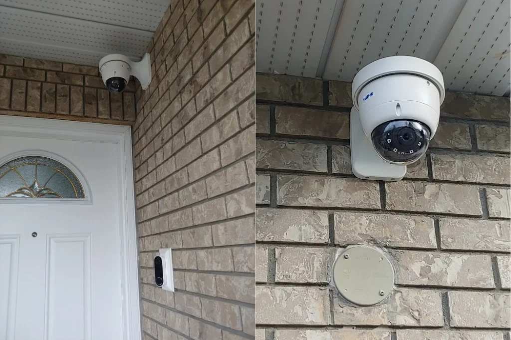 residential camera installation