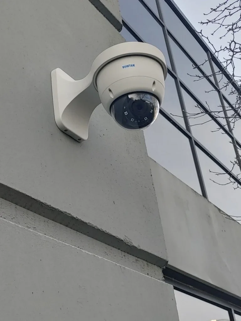 commercial security camera installation