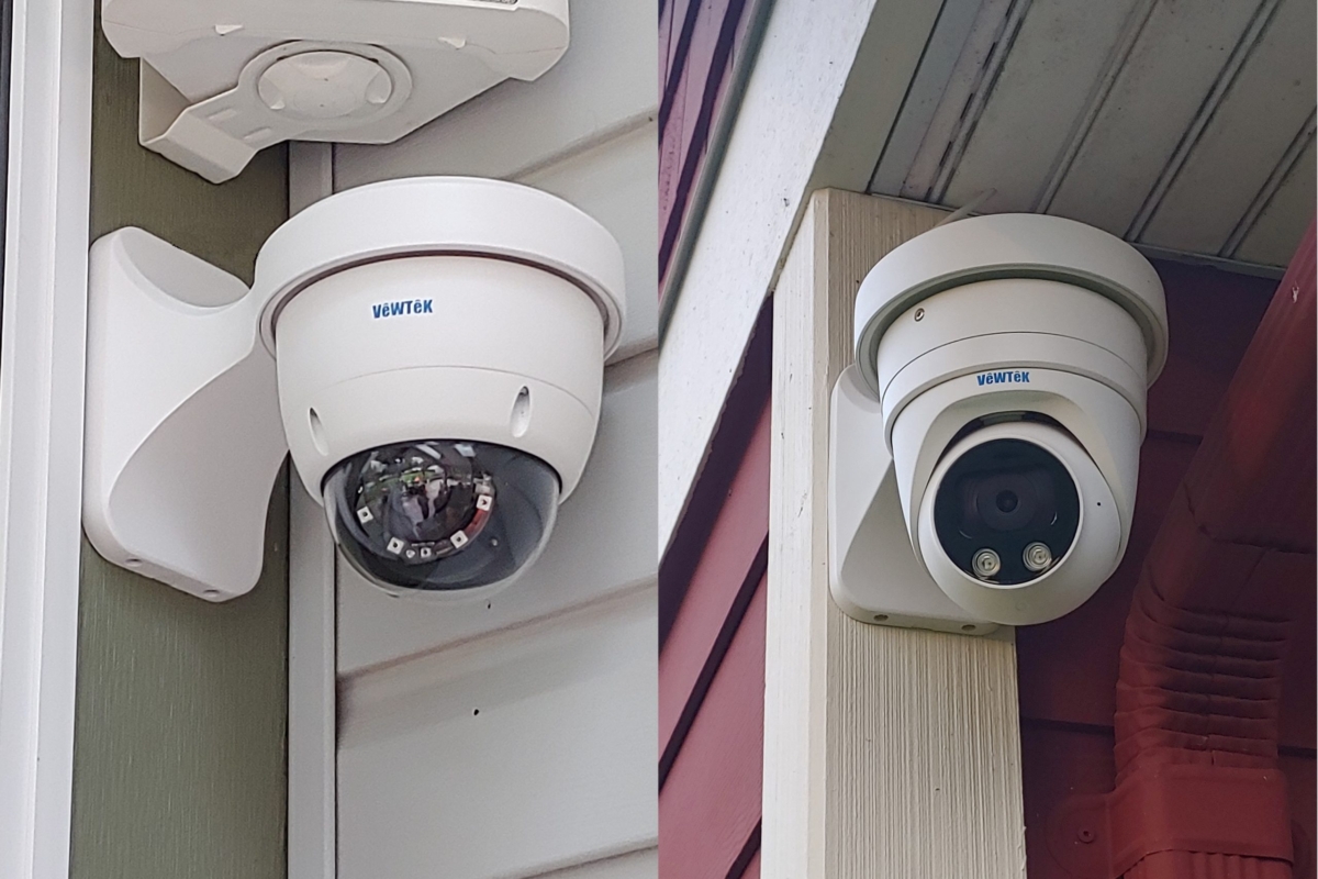 camera security system installation