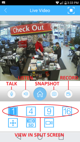 security camera mobile apps qvr client